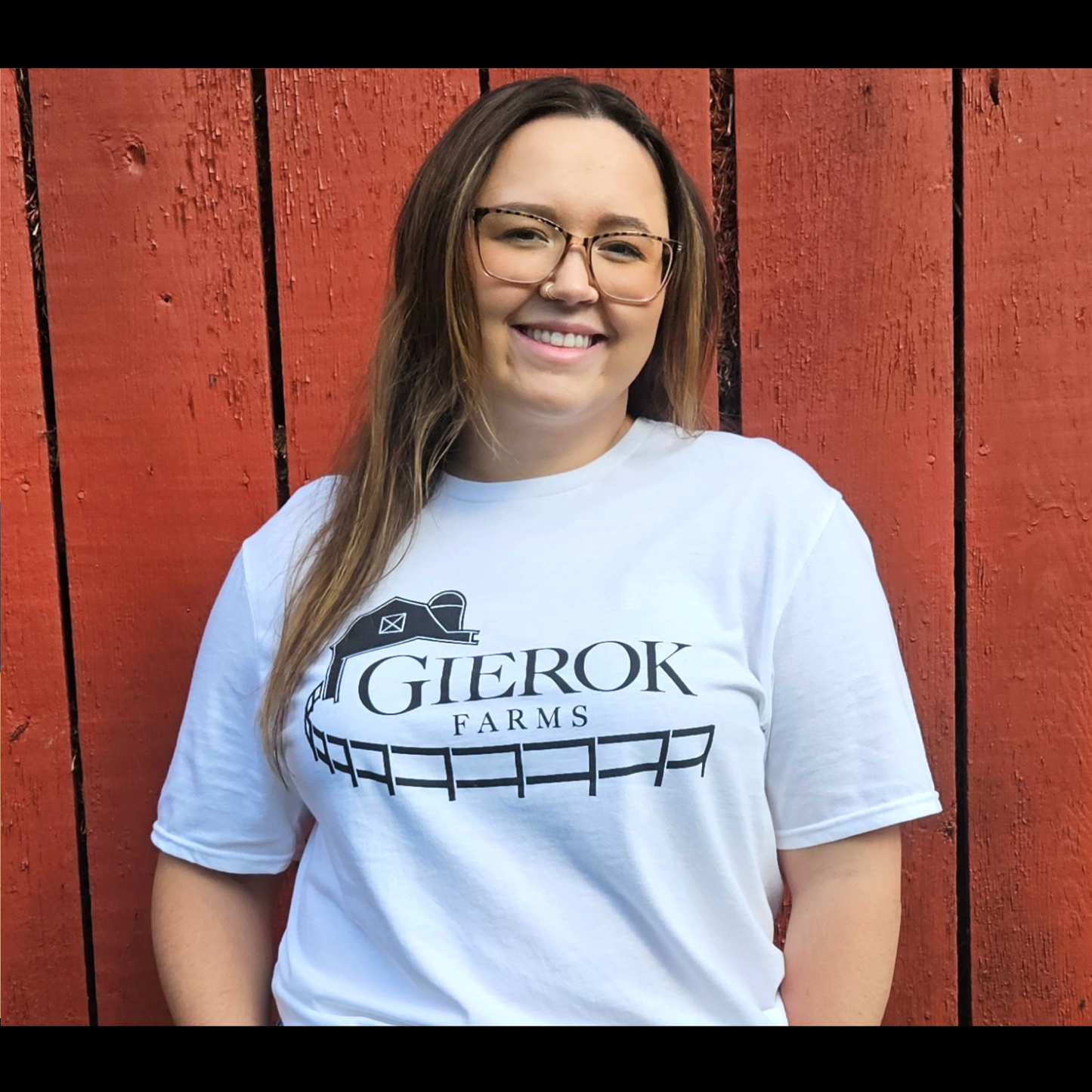 Gierok Farms White Short Sleeve T-Shirt