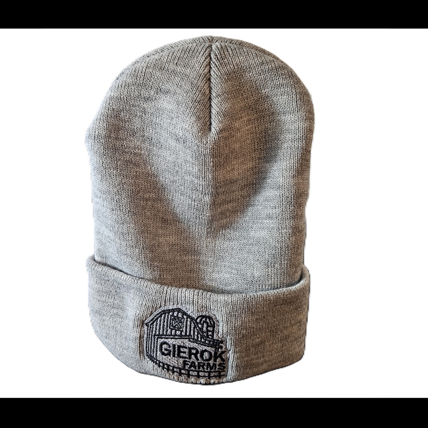Gierok Farms Heather Grey Cuffed Beanie