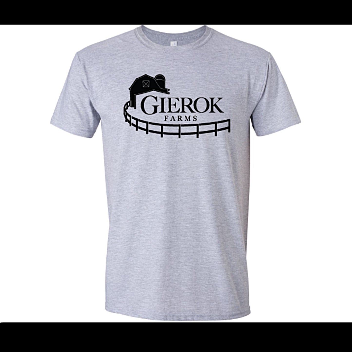 Gierok Farms Grey Short Sleeve T-Shirt