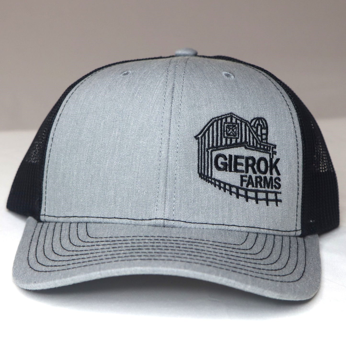 Gierok Farms Black Logo Hat