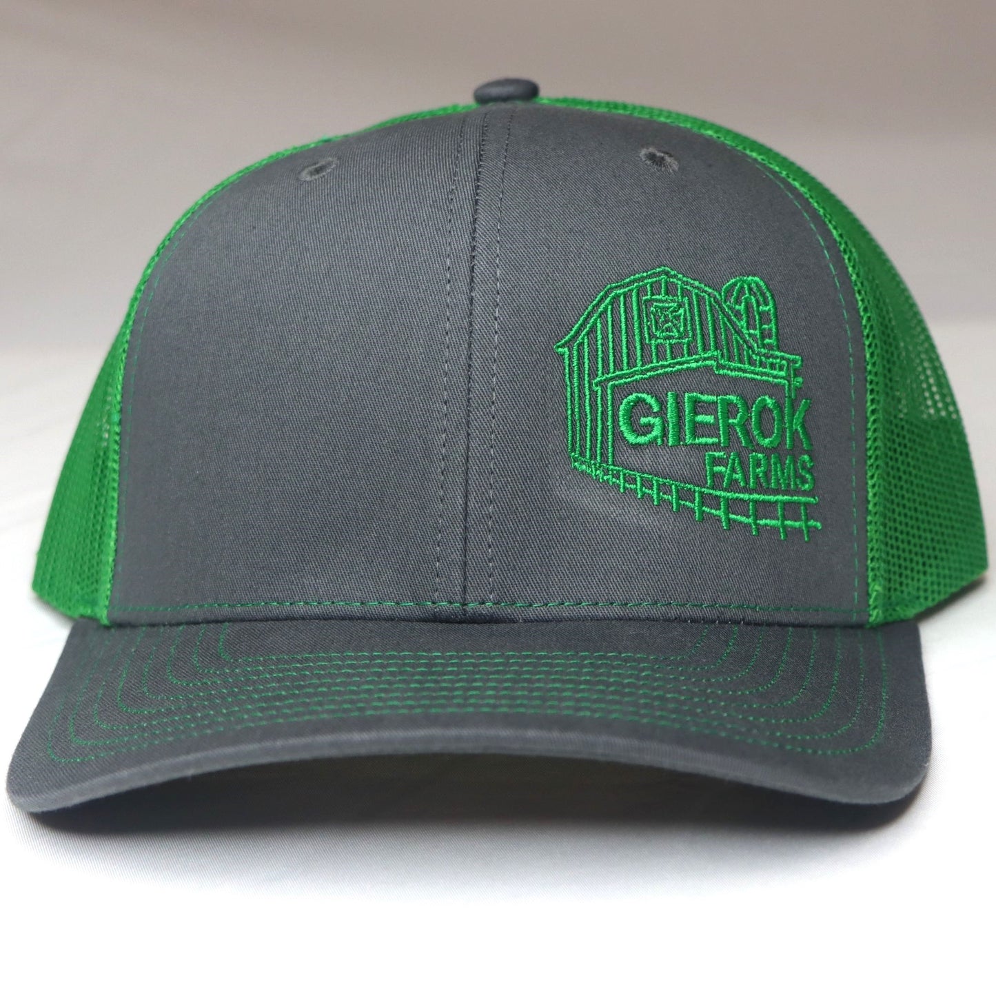 Gierok Farms Green Logo Hat