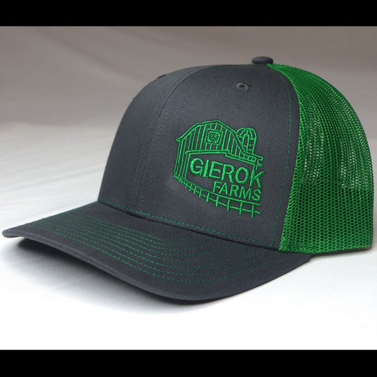 Gierok Farms Green Logo Hat