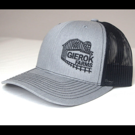 Gierok Farms Black Logo Hat