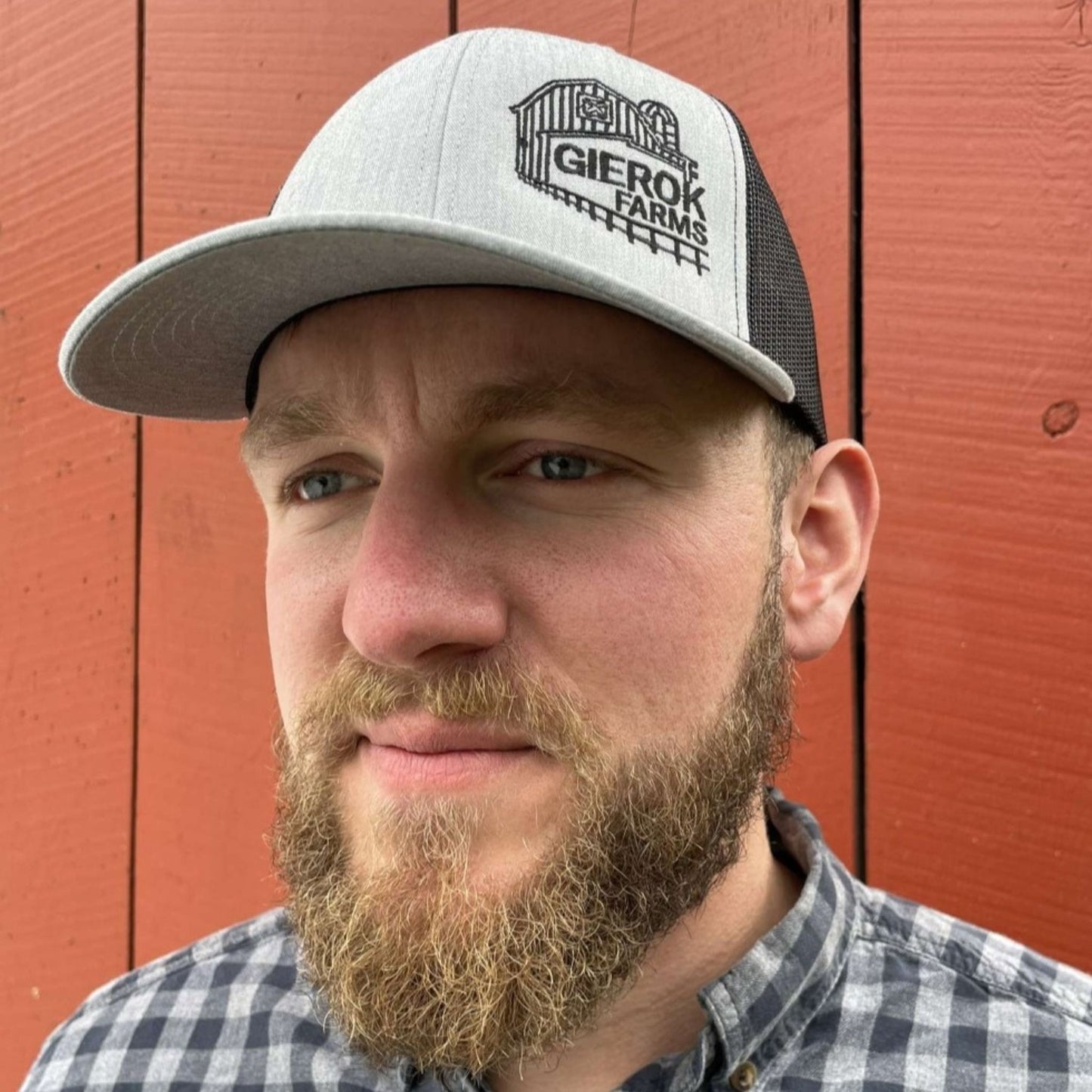 Gierok Farms Black Logo Hat