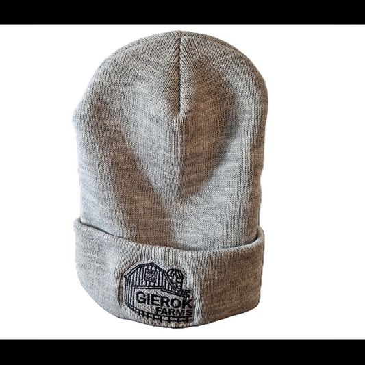 Gierok Farms Heather Grey Cuffed Beanie