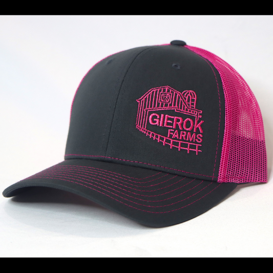 Gierok Farms Pink Logo Hat